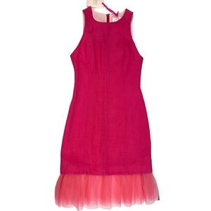 NWT $150 Julie Brown NYC Zane Dress -watermelon Size 2